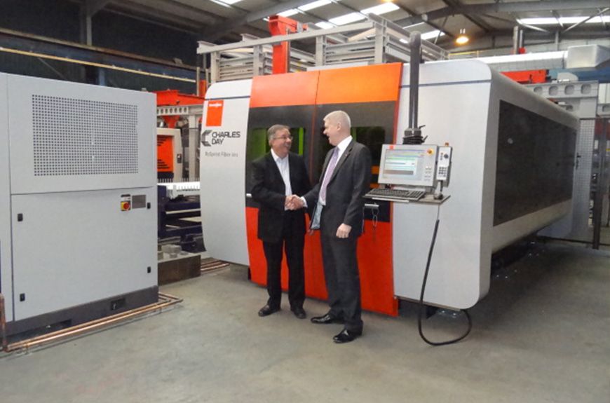 Leading profiling and laser cutting firm makes Â£1.5m investment - Charles Day Steels