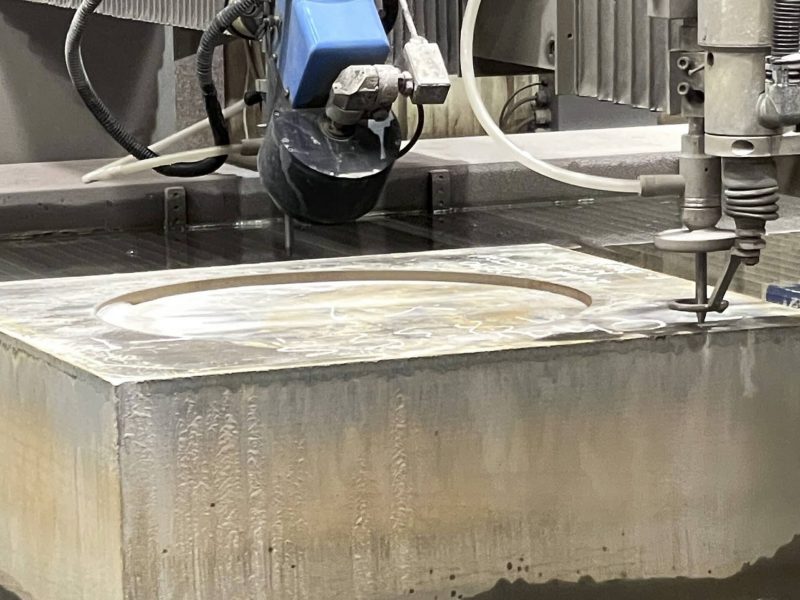 Water Bevel Cutting - Charles Day Steels